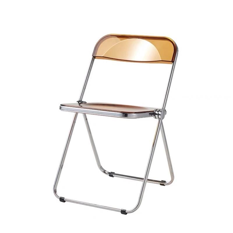 Ghế gấp trong suốt Acrylic cao cấp - Hàn Quốc