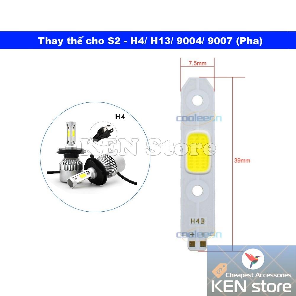 Bóng led, chip led, nhân led COB thay thế cho bóng led C6 S2 15W