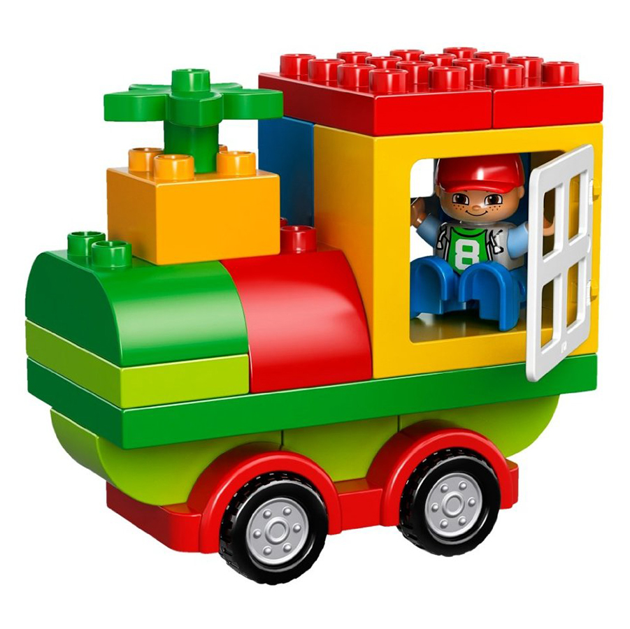 Bộ Lắp Ráp Thùng Gạch DUPLO Vui Nhộn LEGO CLASSIC 10572 (65 chi tiết)