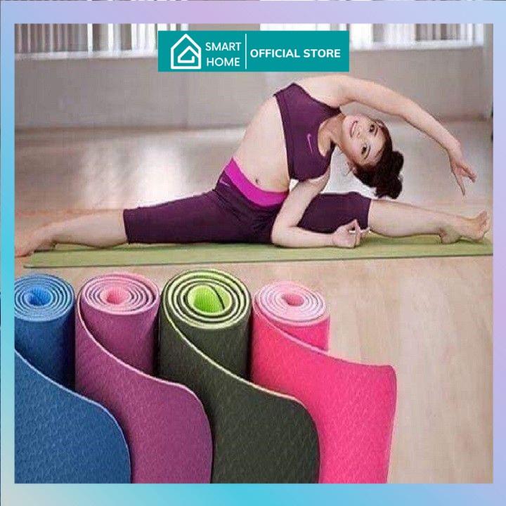 Thảm tập Yoga TPE 2 lớp