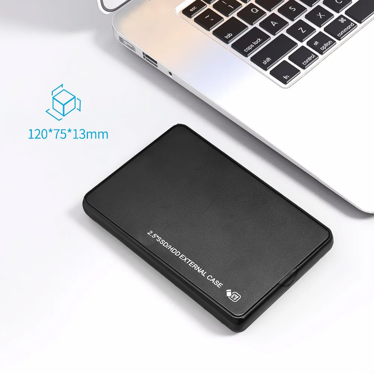 Hộp đựng ổ cứng di động HDD box 2.5 inch box đựng ổ cứng usb 3.0 tốc độ 5gbs - hàng chính hãng