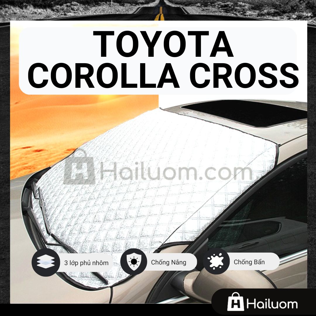 Tấm Che Nắng Kính Lái ô tô TOYOTA COROLLA CROSS - Tấm Che Nắng ô tô Cao Cấp