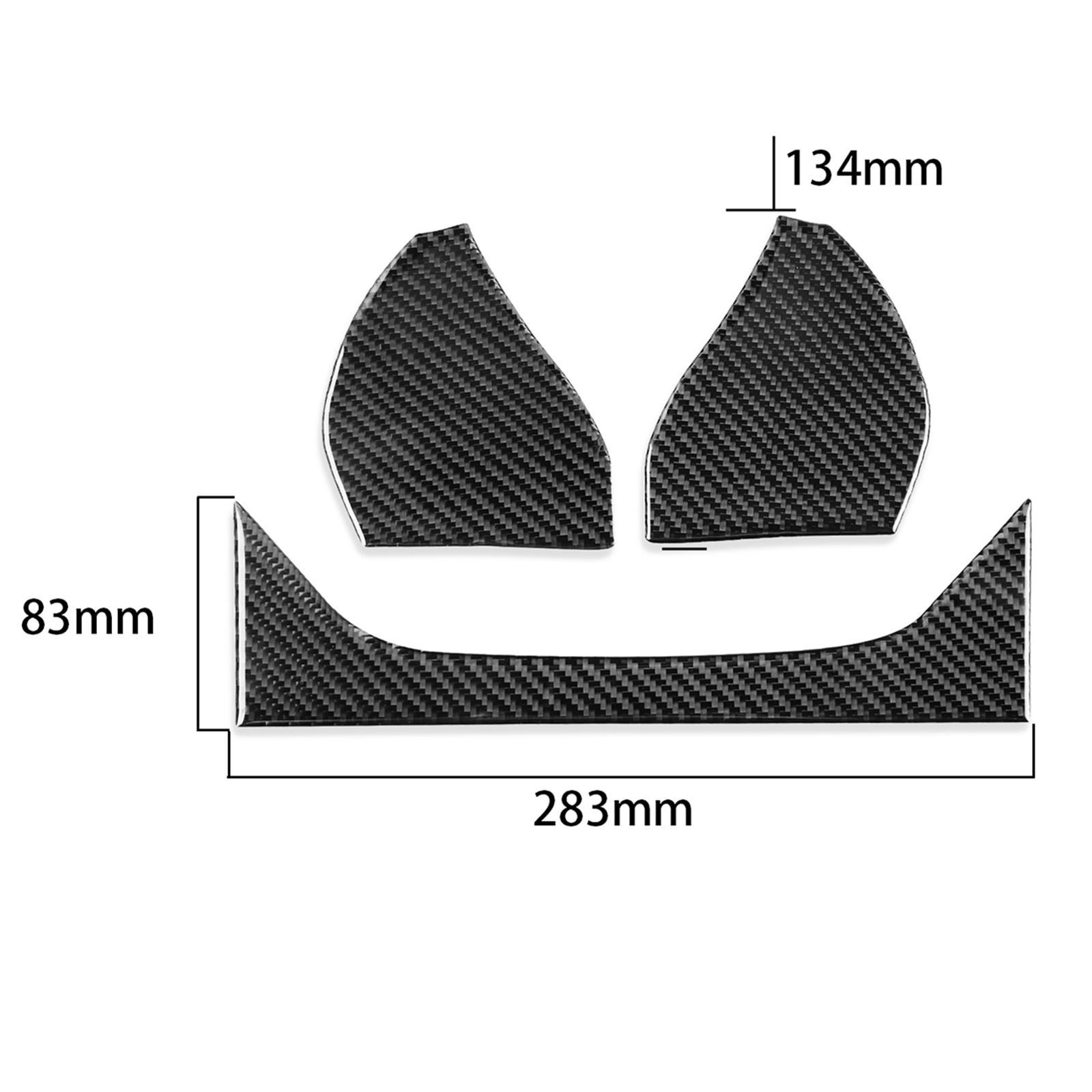 Car Dashboard Trim Sticker Instrument Panel Decorative Trim Cover for A90 decor Decals Decorations Automotive