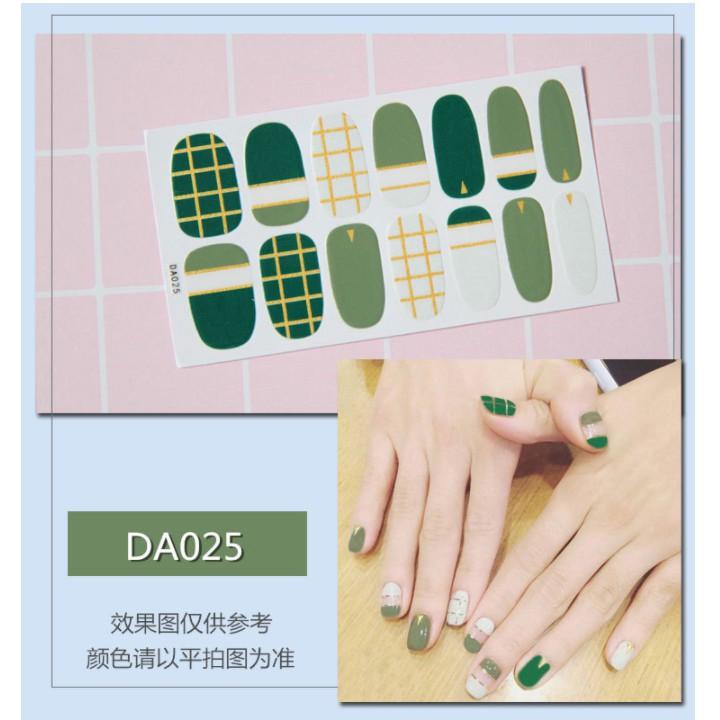 Dán móng tay 3D Korean Style Fashion nail sticker loại tốt