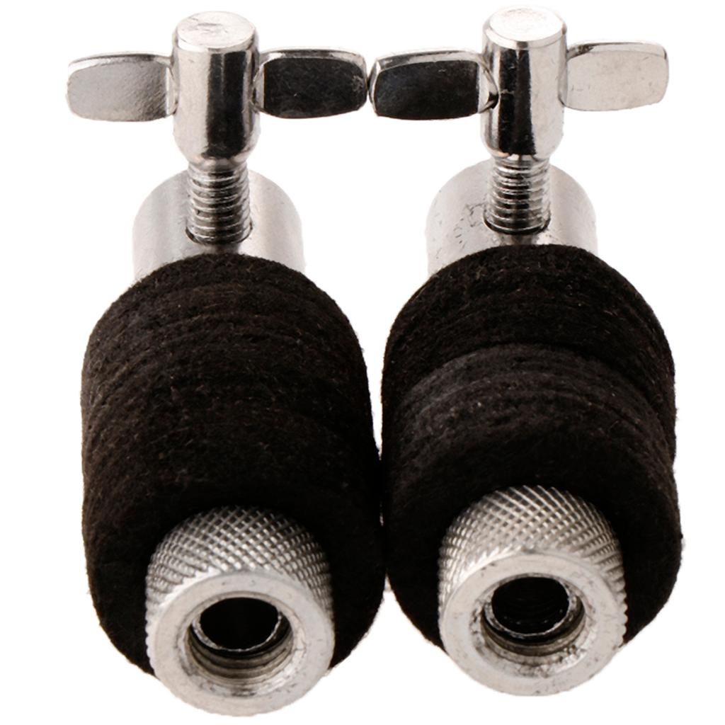 2 Pieces Metal Clutch for Hi Hat Cymbal Stand Drum Set Kit Accessory