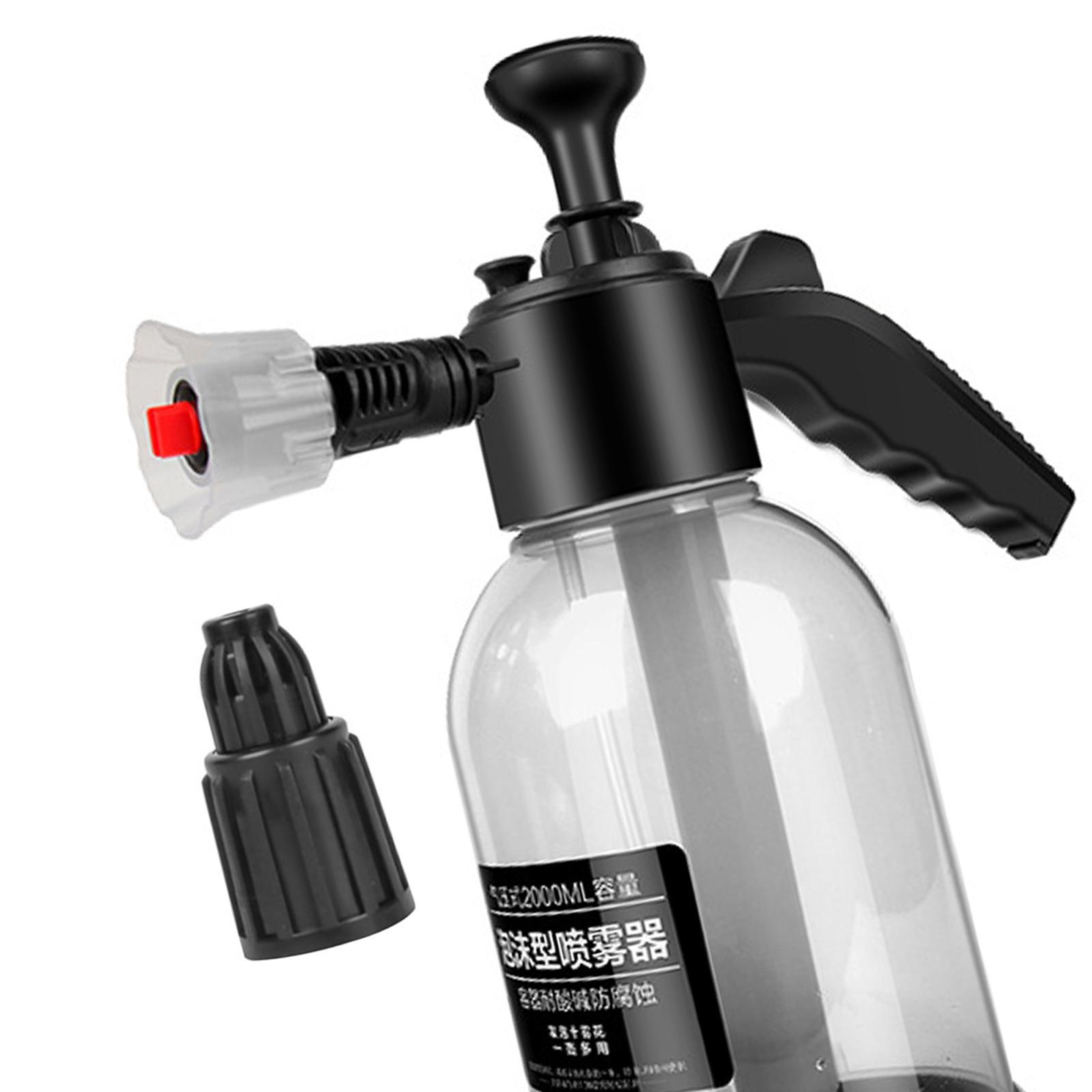 Hand Pressure Sprayer 2L Auto Cleaning Equipment for Car Indoor Garden Lawn Outdoor