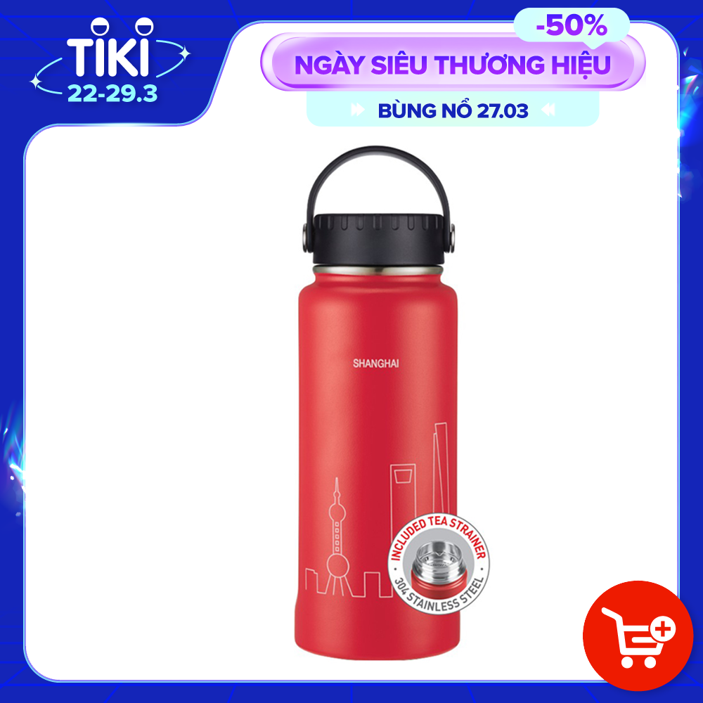 Bình Giữ Nhiệt Lock&amp;amp;Lock RigaTumbler (London) LHC4160GRY 897ml - màu Gray
