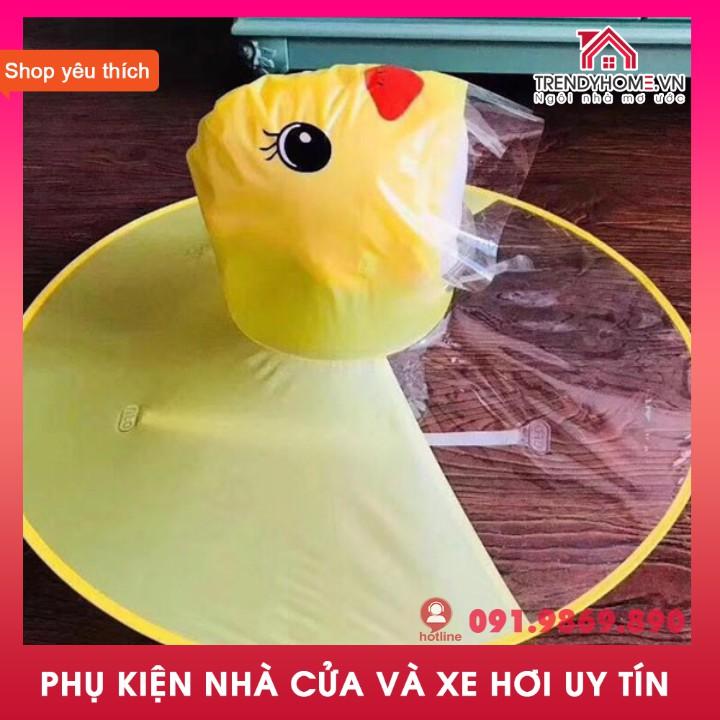 Áo mưa con vịt, ao mưa trẻ em, áo mưa ngộ nghĩnh, áo mưa dễ thương,
