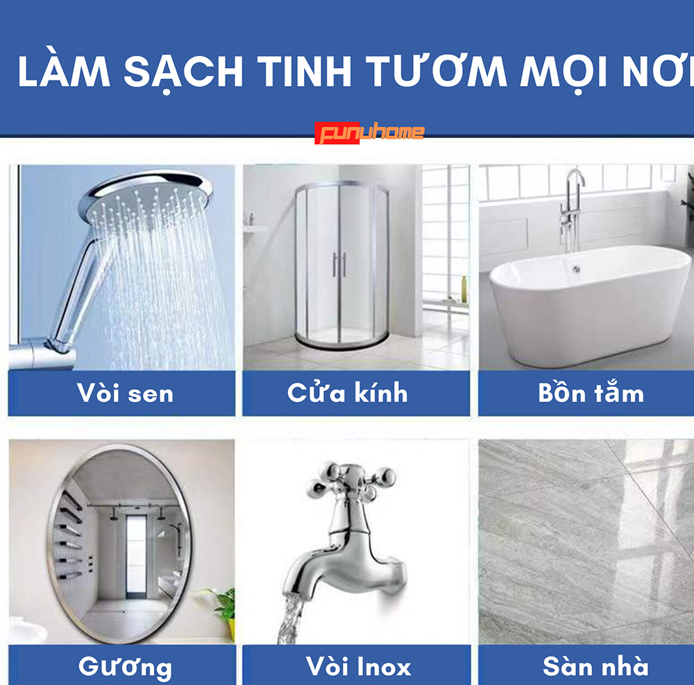 Chai Xịt Tẩy Vệ Sinh Nhà Tắm 500Ml Bathroom Remover