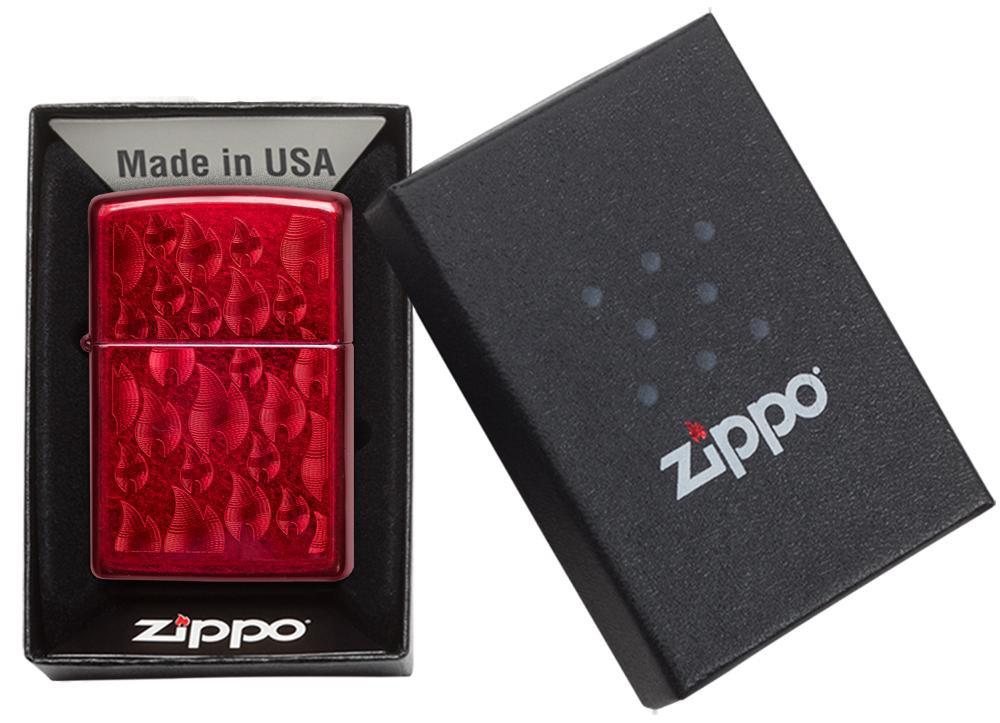 Bật Lửa Zippo Iced Zippo Flame Design 29824