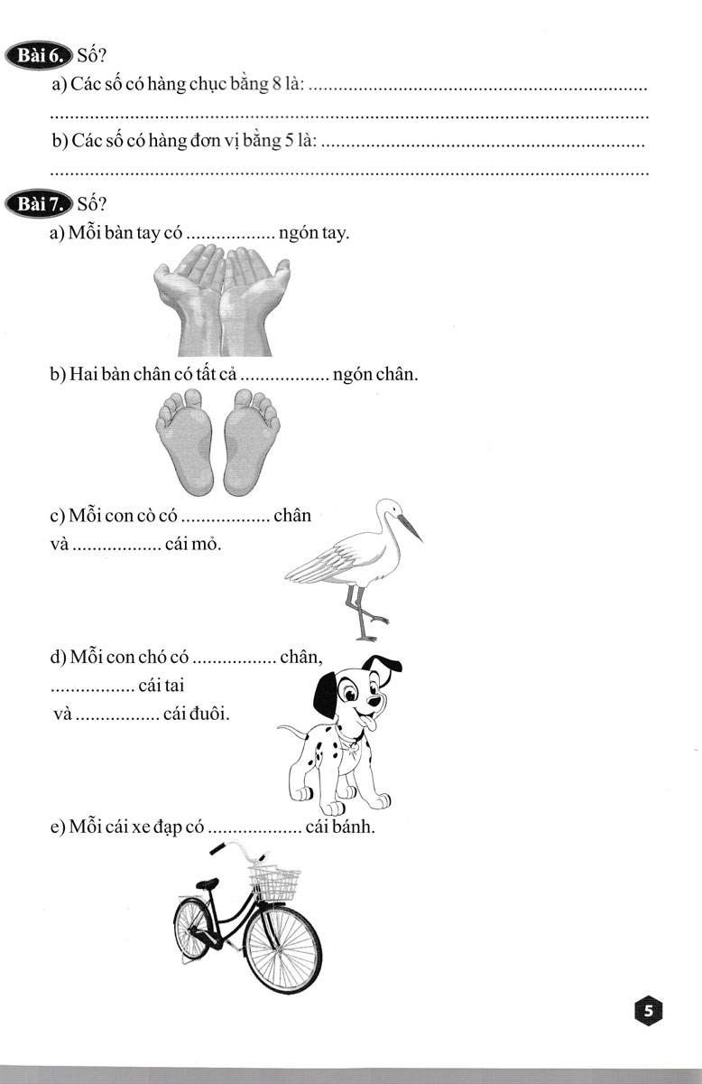Toán Bồi Dưỡng Học Sinh Giỏi Lớp 1