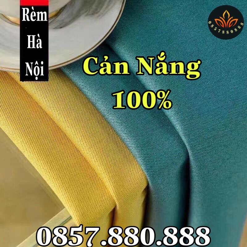 Rèm cửa, Rèm vải thô cao cấp cản nắng 100