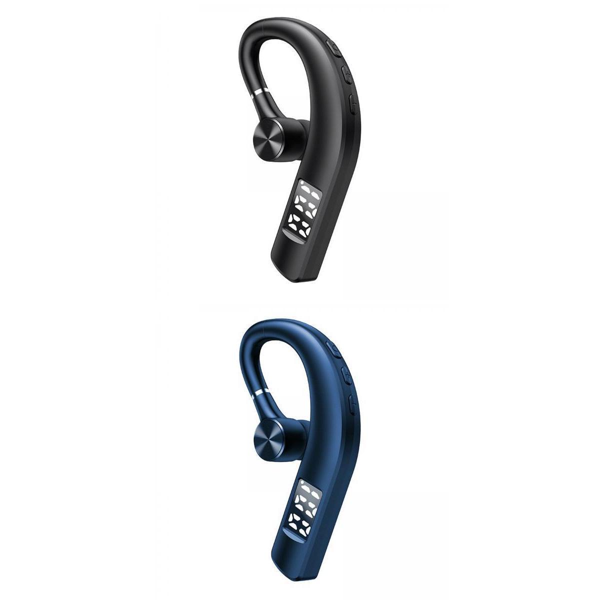 Set of 2 Bluetooth Headset Earpiece Rechargeable for Business Smartphones