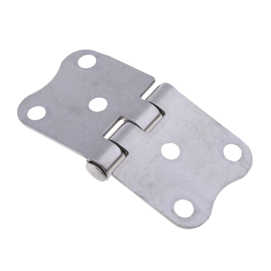 3" X 1.5" 316 Stainless Steel High Polished Flush Door Hinge for Boat Marine