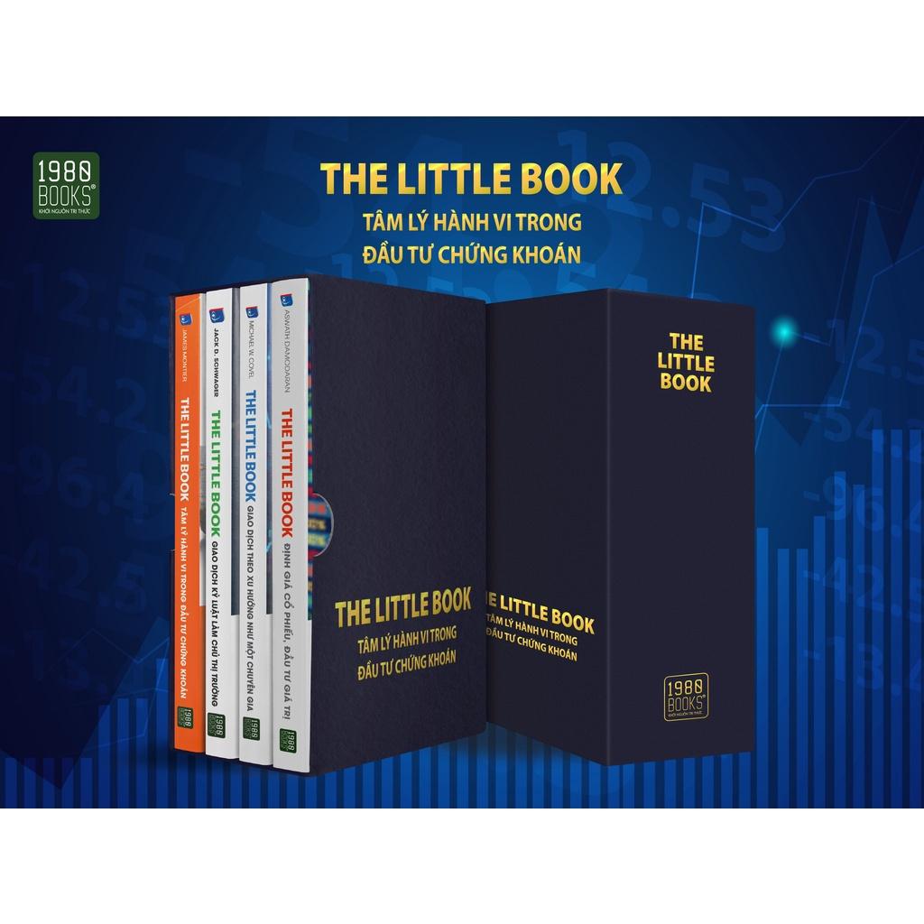 Sách  Hộp 4 Cuốn: The Little Book  Tâm Lý Hành Vi Trong Đầu Tư Chứng Khoán - BẢN QUYỀN
