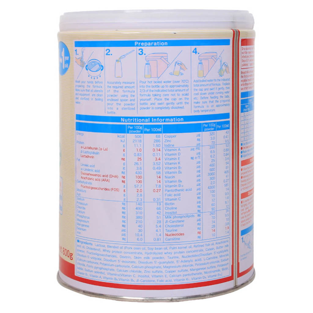 Sữa Bột Meiji 0-1 Infant Formula