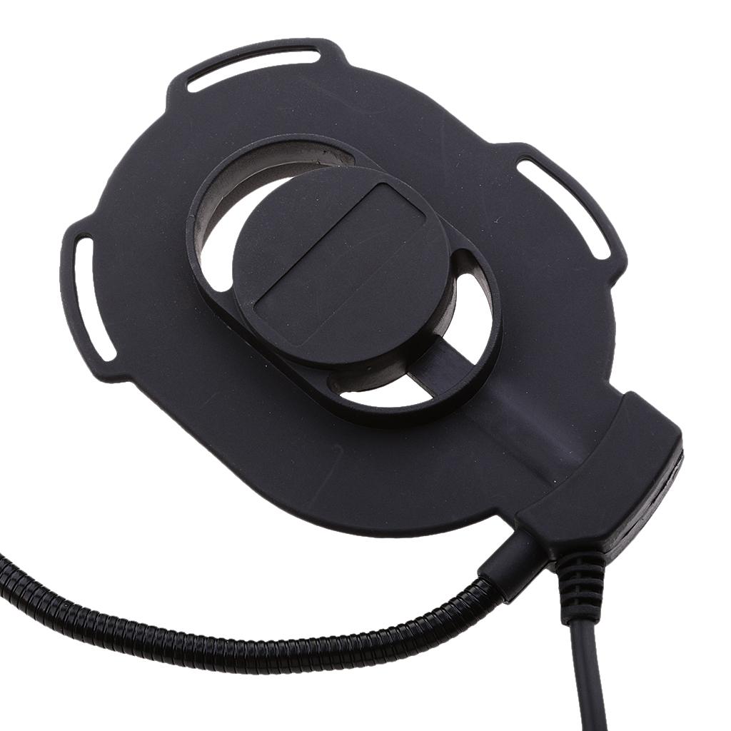 PTT Headband Headphone Earpiece with Mic for Baofeng TYT Kenwood Two Pin Two Way Radio