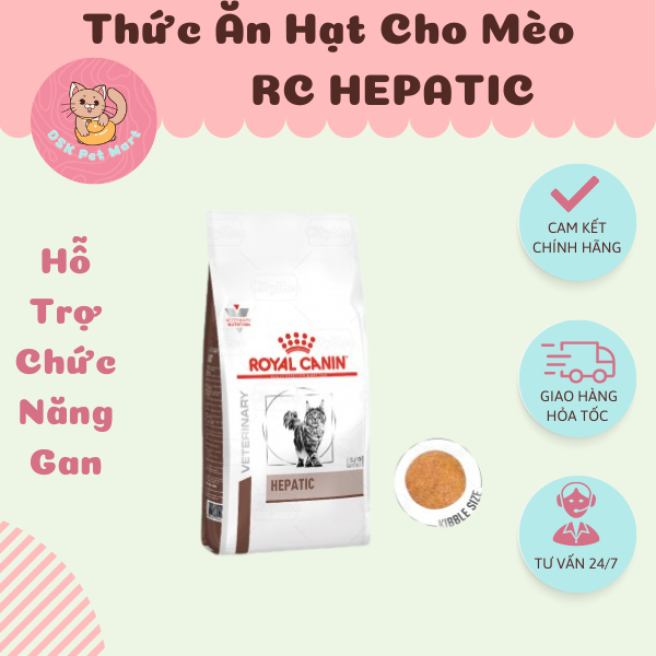 Royal Canin Hepatic Feline - Thức Ăn Hạt Hỗ Trợ Chức Năng Gan Cho Mèo