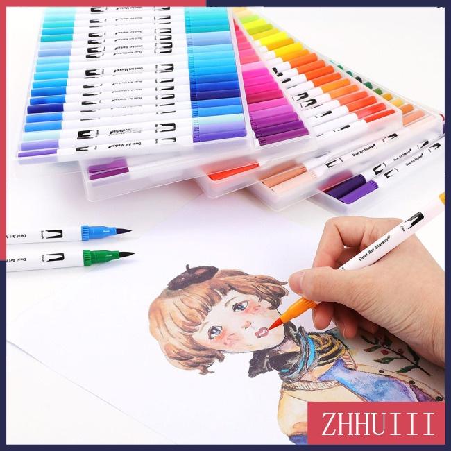 JT Colorful Double Head Drawing Painting Watercolor Art Marker