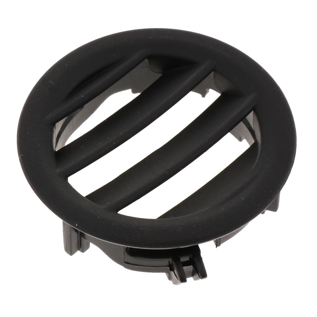 Dashboard Heater Ac Air Vent Round for Mercedes- W204 Black