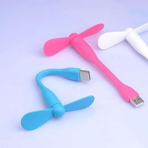 Combo Quạt Và Đèn Led USB Tản Nhiệt Laptop, Đèn Và Quạt Mini Cắm USB Củ Sạc, Pin Sạc Dự Phòng Đèn Ngủ