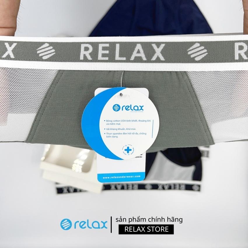 quần lót nam relax cotton cao cấp chính hãng, quần sịp nam relax underwear rltk23