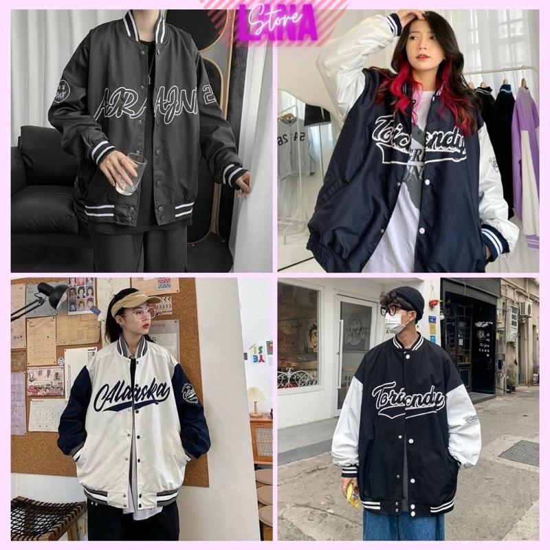 Áo Bomber Dù 2 Lớp Ulzzang Chất Đẹp Các Mẫu Hotrend Áo Khoác Dù Unisex Form Rộng Size Nam Nữ