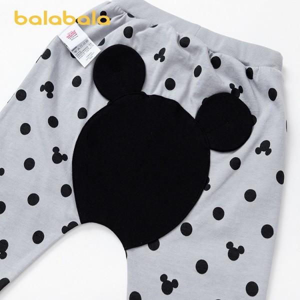 (0-3 tuổi) Quần dài trẻ em hình Chuột Mickey và Vịt Donal hãng BALABALA