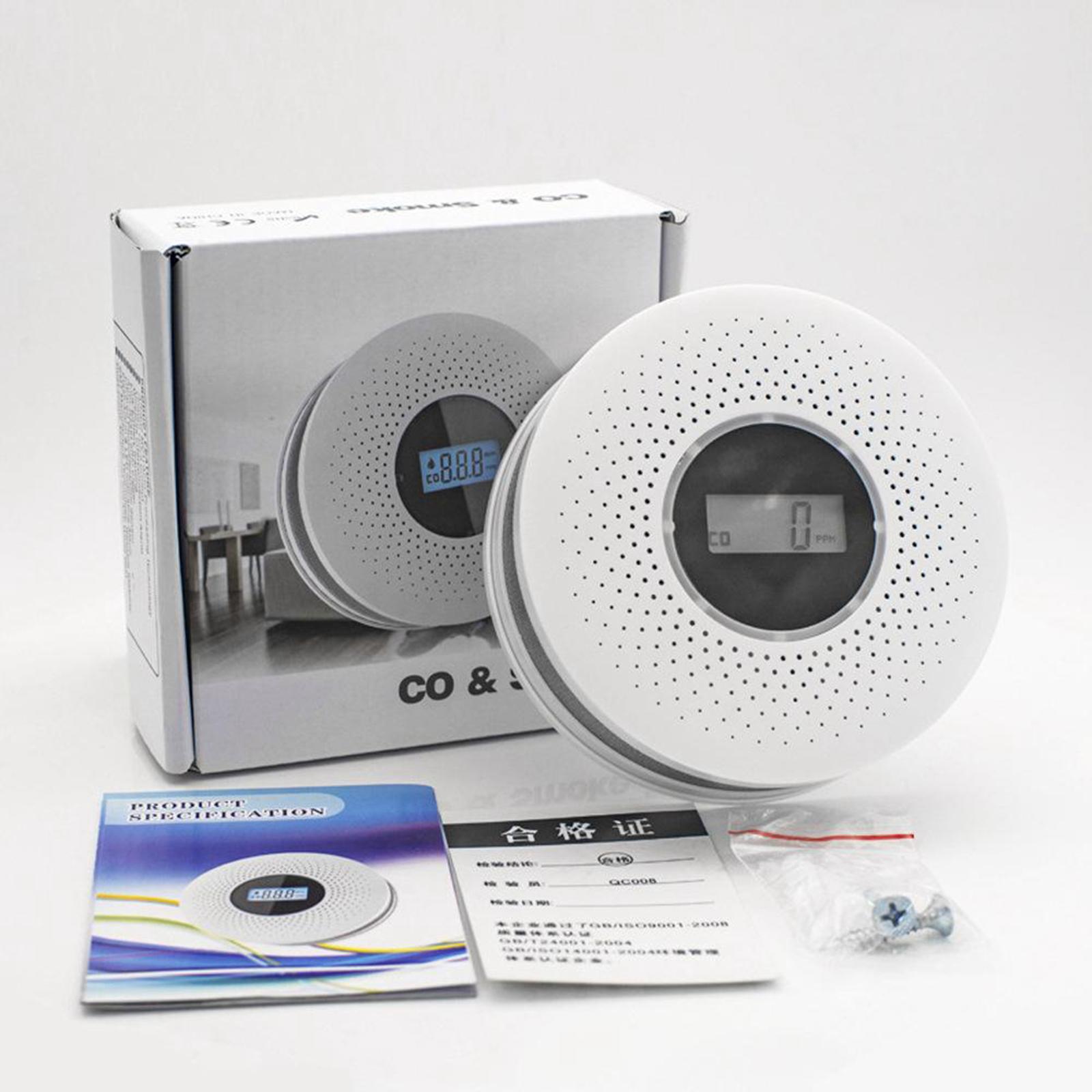 Household Carbon Monoxide Alarm Gas Detector CO Carbon Monoxide Alarm