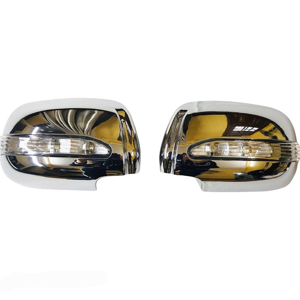 Ốp gương chiếu hậu cho xe Toyota Innova 2008-2016 loại có đèn xi nhan