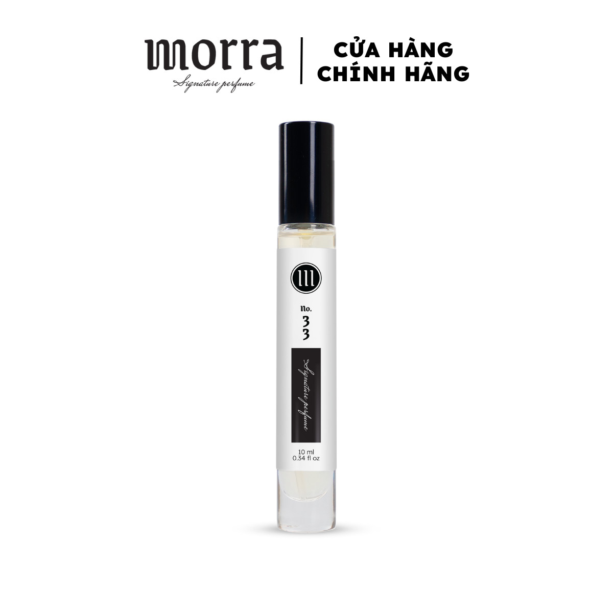 Nước hoa unisex ấn tượng, bản lĩnh, táo bạo No.33 Morra - dạng xịt 10ml