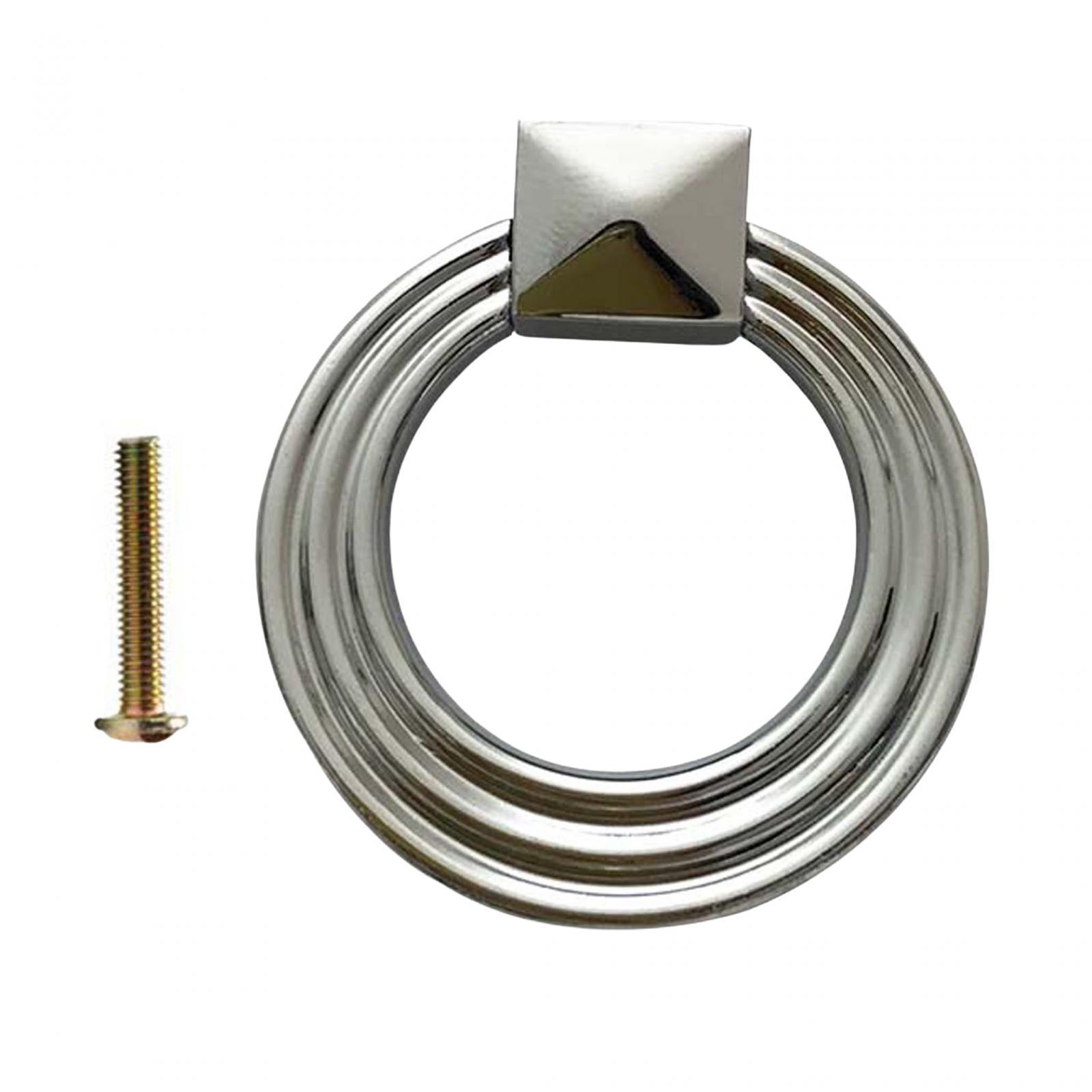 Cabinet  Pull Drawer Knob  Kitchen Pull Metal W/ Screw for Bathroom