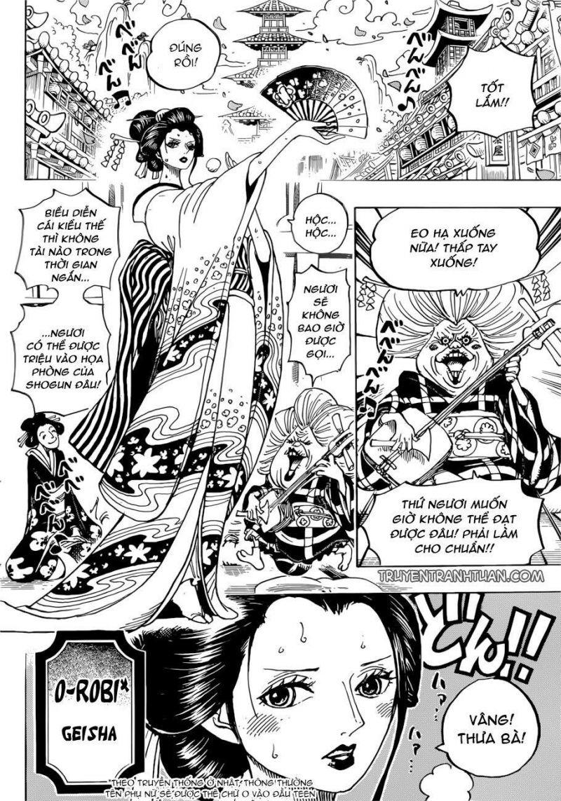 đảo hải tặc - one piece chapter 909 11