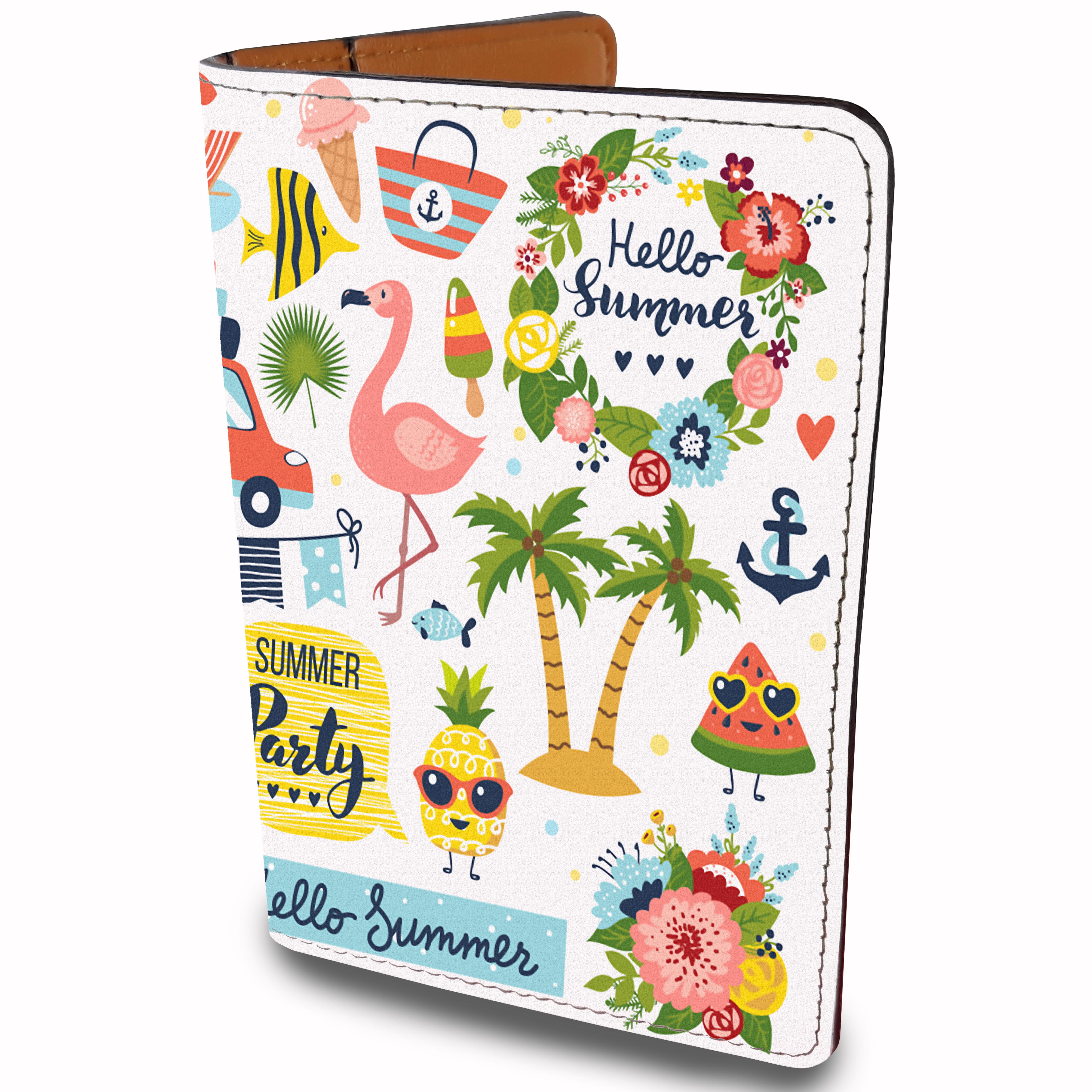 Bao Da Hộ Chiếu Du Lịch TIME TO RELAX - Passport Cover Holder - Ví Passport STormbreaker TRAVEL THE WORLD - ATPP024