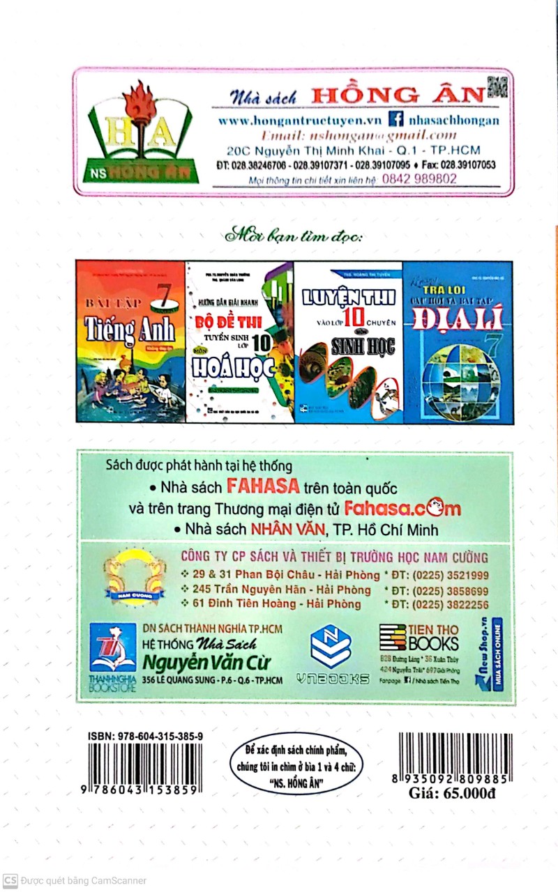 400 Bài Tập Hóa Học 9 - Ngô Ngọc An