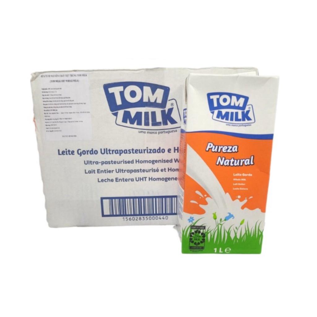 Sữa Tươi Tom Milk Nguyên Kem 1L - Nhập Khẩu Bồ Đào Nha