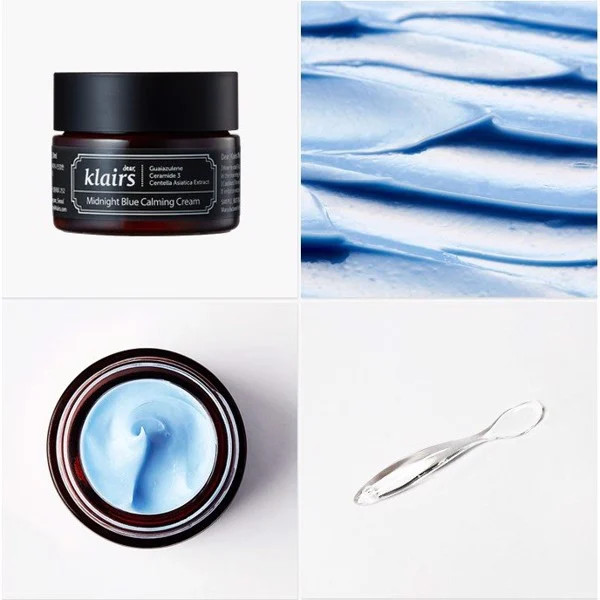 Combo Tinh Chất + Kem Dưỡng Ẩm, Làm Dịu Và Phục Hồi Da Ban Đêm Dear, Klairs Midnight Blue