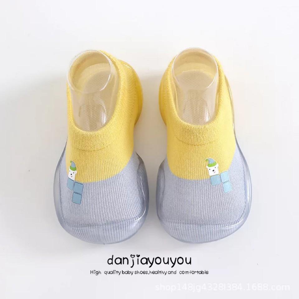 (GB1) Giày Dép Bún Lưới Thoáng Khí Tập Đi Siêu Mềm Bé Trai -Bé Gái -Hàng Quảng Châu Cao Cấp