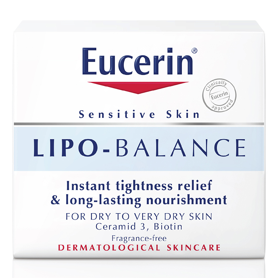 Kem Dưỡng Ẩm Cho Da Khô Và Nhạy Cảm Eucerin Lipo Balance (50ml)