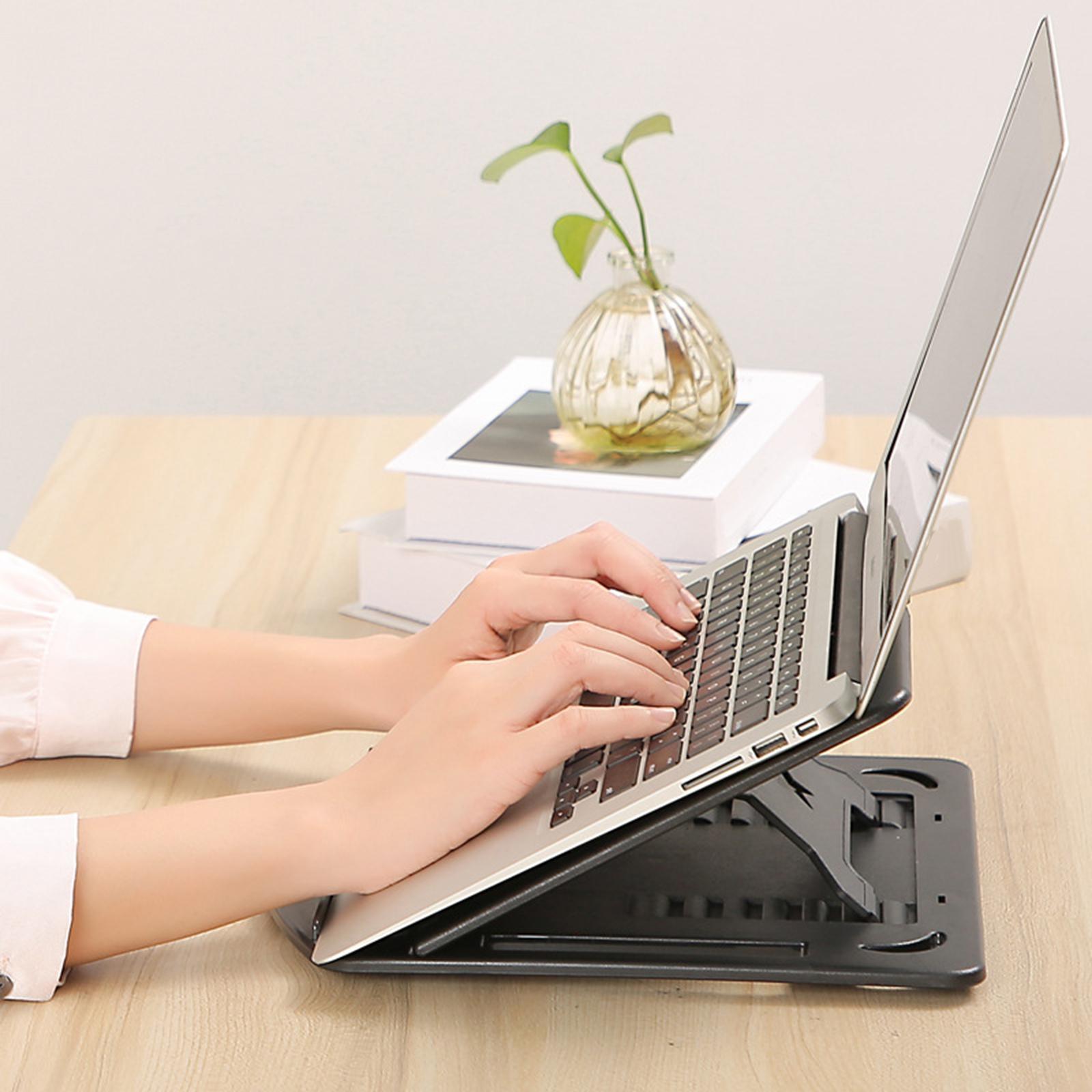 Laptop Stand  Foldable Portable Computer Stand Laptop Riser