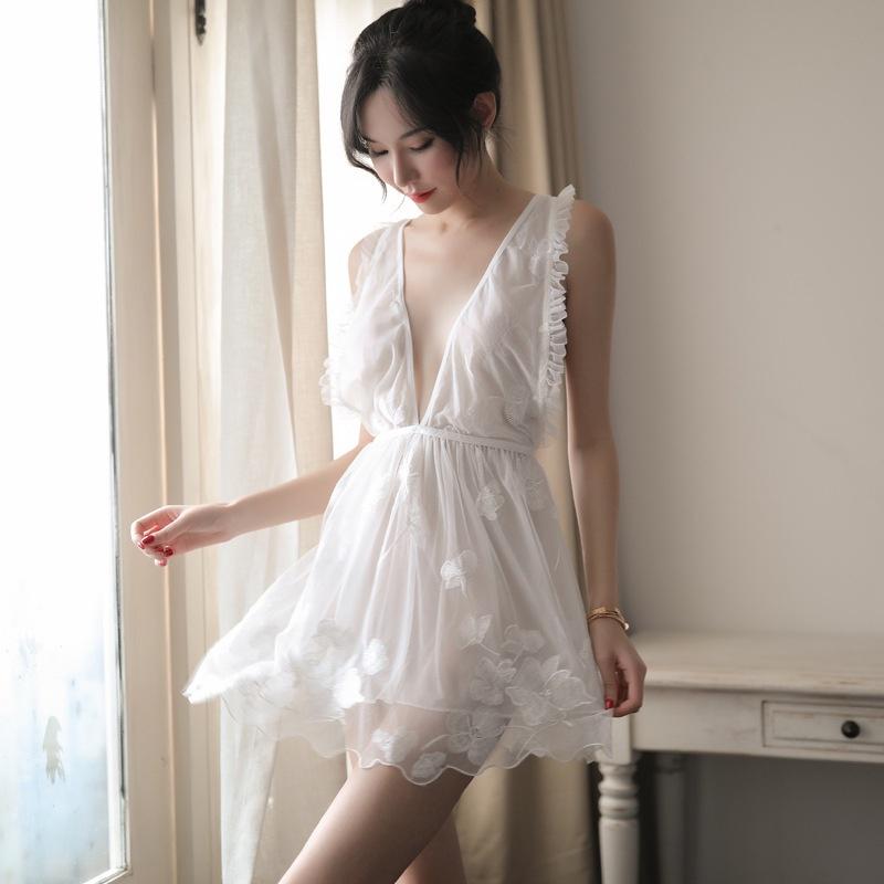 Váy ngủ sexy ren hoa nữ hoàng quyến rũ B1027