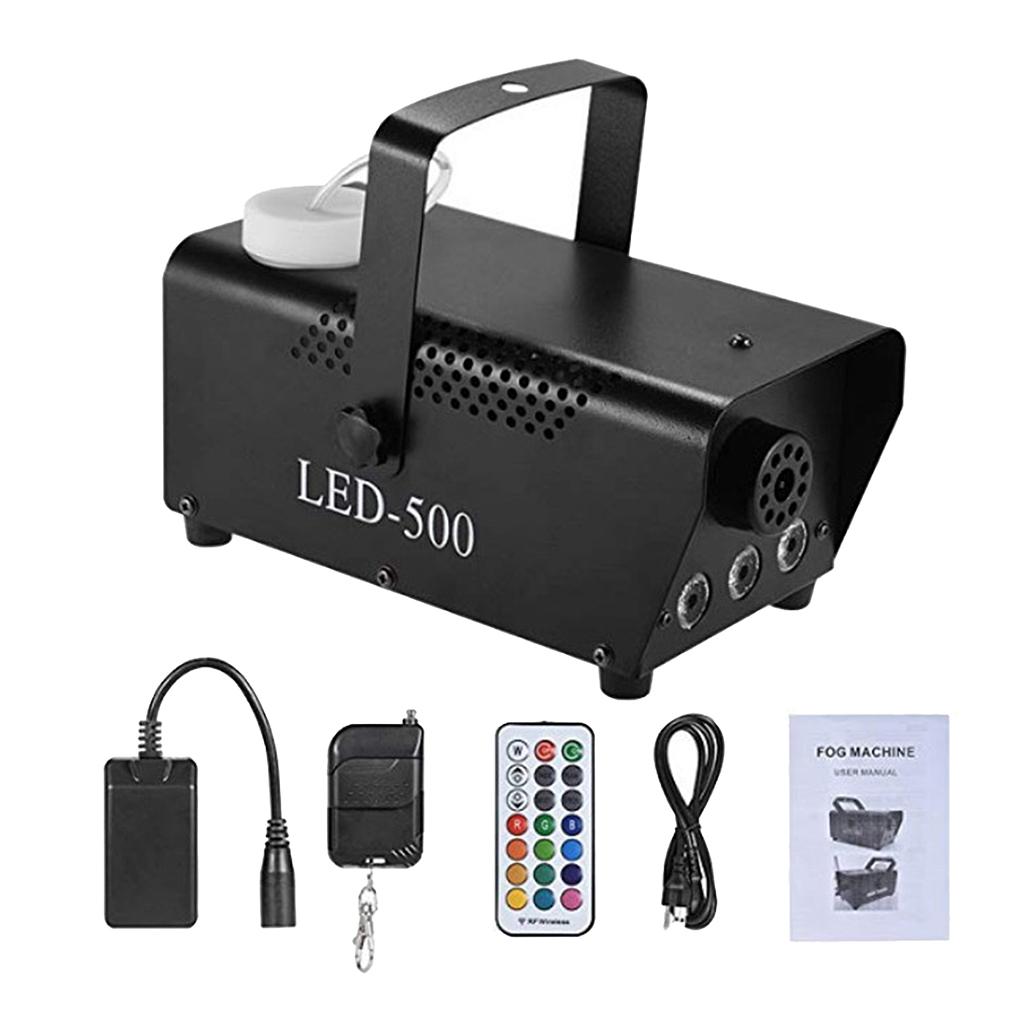 500w Fog Machine Smoke Machine Portable W/Remote Control Thick Fog Effect
