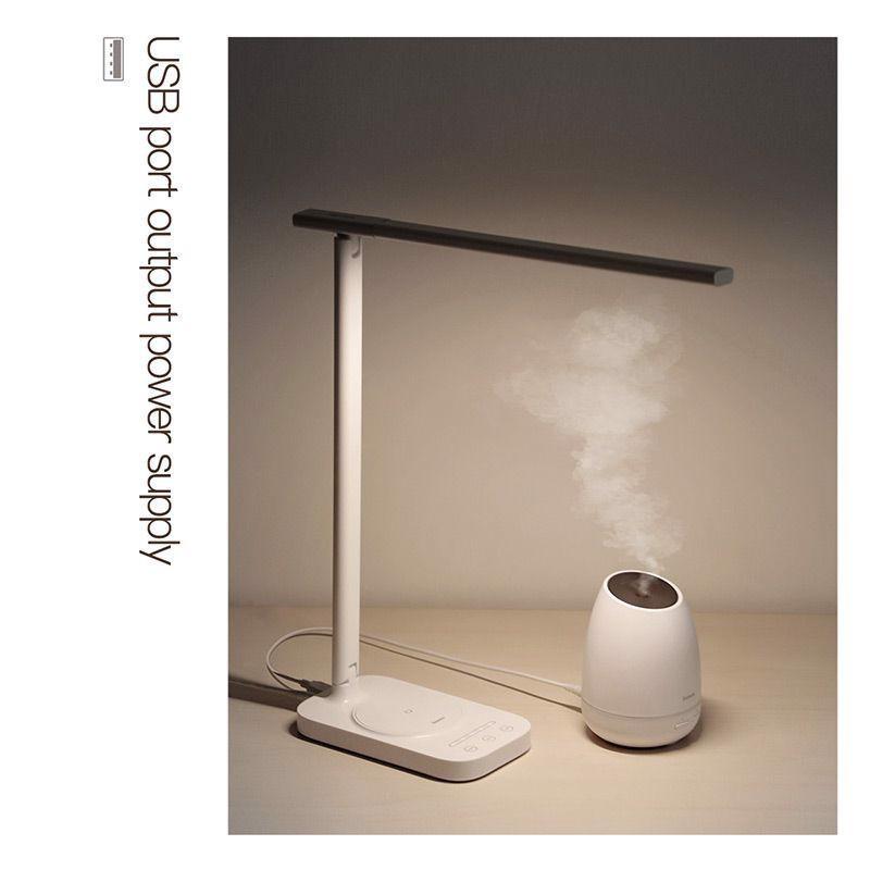 Đèn xếp để bàn tích hợp sạc nhanh không dây Baseus Lett 2 in 1 Wireless Charger Folding Desk Lamp