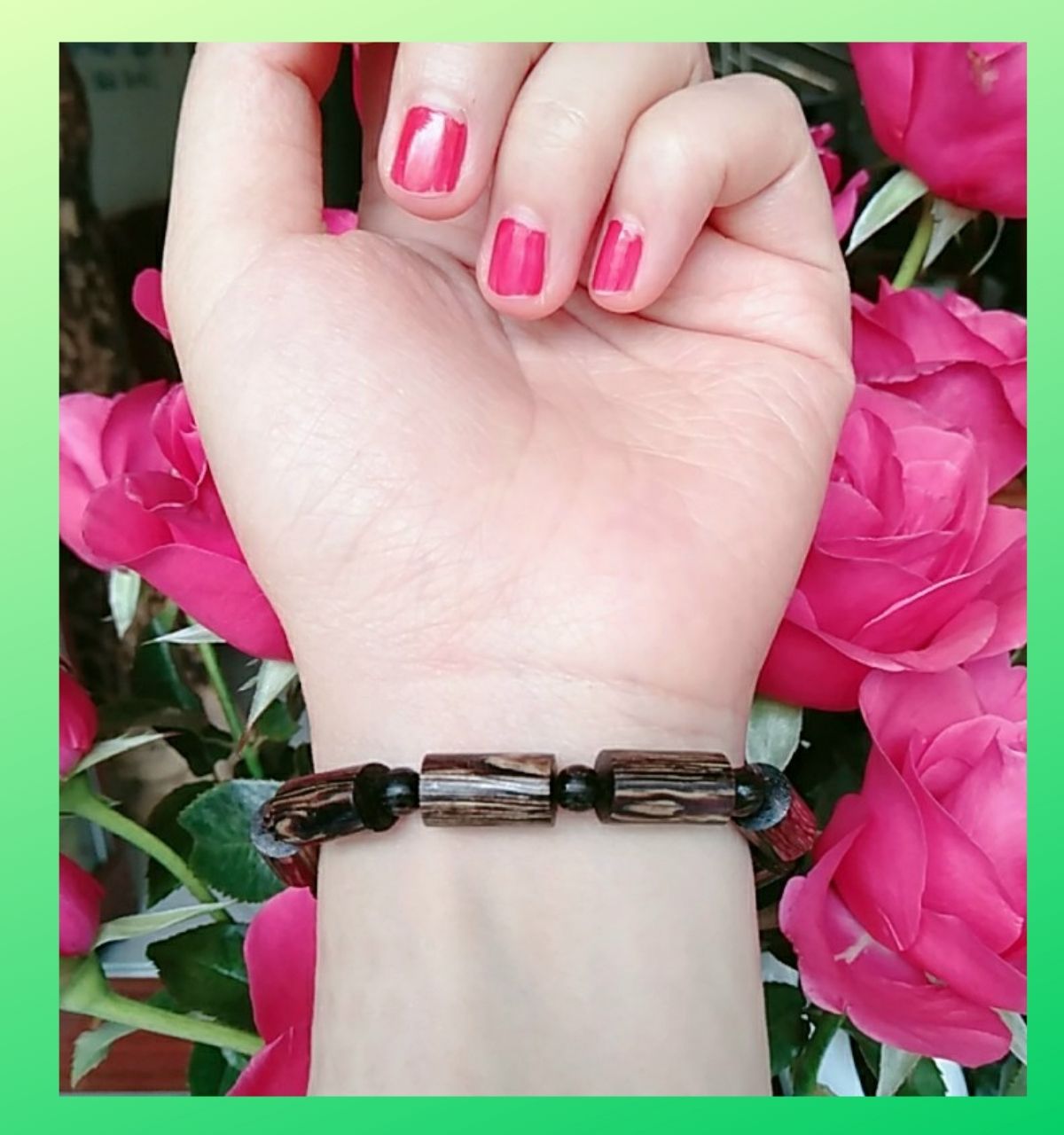 Vòng Tay Trầm Hương - Trầm Hương Bình An - Trụ Trúc Sánh Chìm Tự Nhiên 8ly 10ly 12ly 14ly