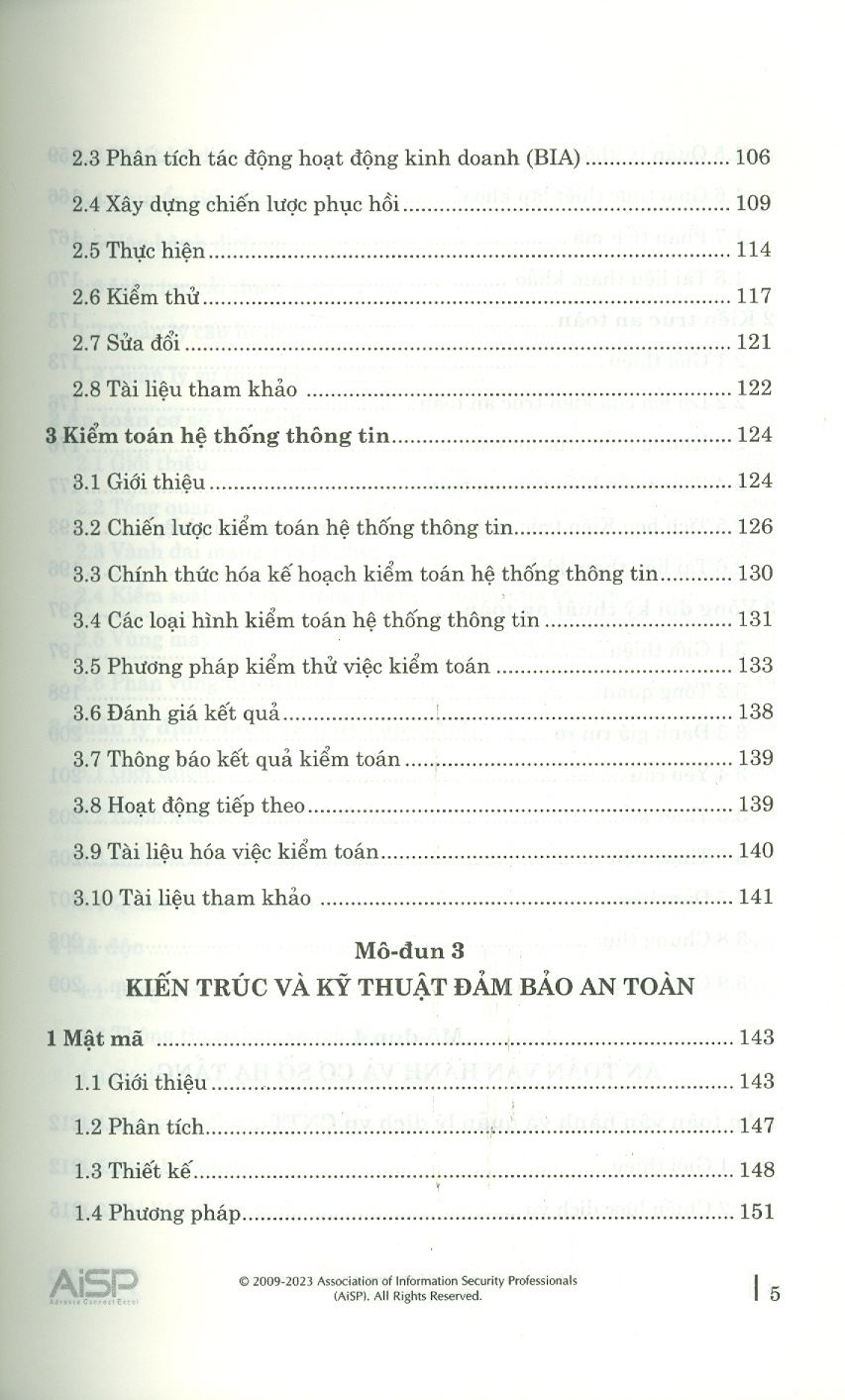 IS - BOK 2.0 - Bộ kiến thức cốt lõi về an toàn thông tin