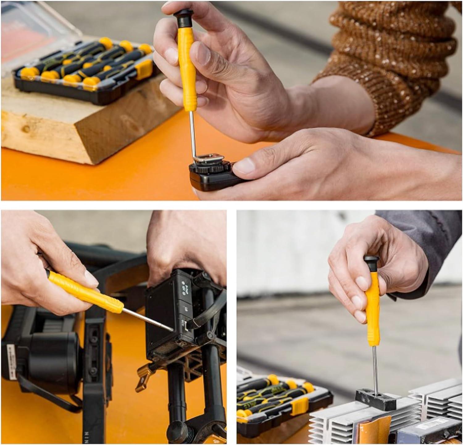 BỘ TUỐC NƠ VÍT CHÍNH XÁC 6 CHI TIẾT INGCO HKSD0618 - HÀNG CHÍNH HÃNG