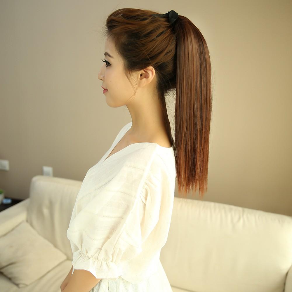 Tóc cột thẳng đủ size