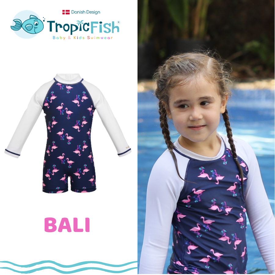 Đồ bơi chống nắng cao cấp cho bé gái Bali TropicFish - TropicFish Baby Swimwear Bali