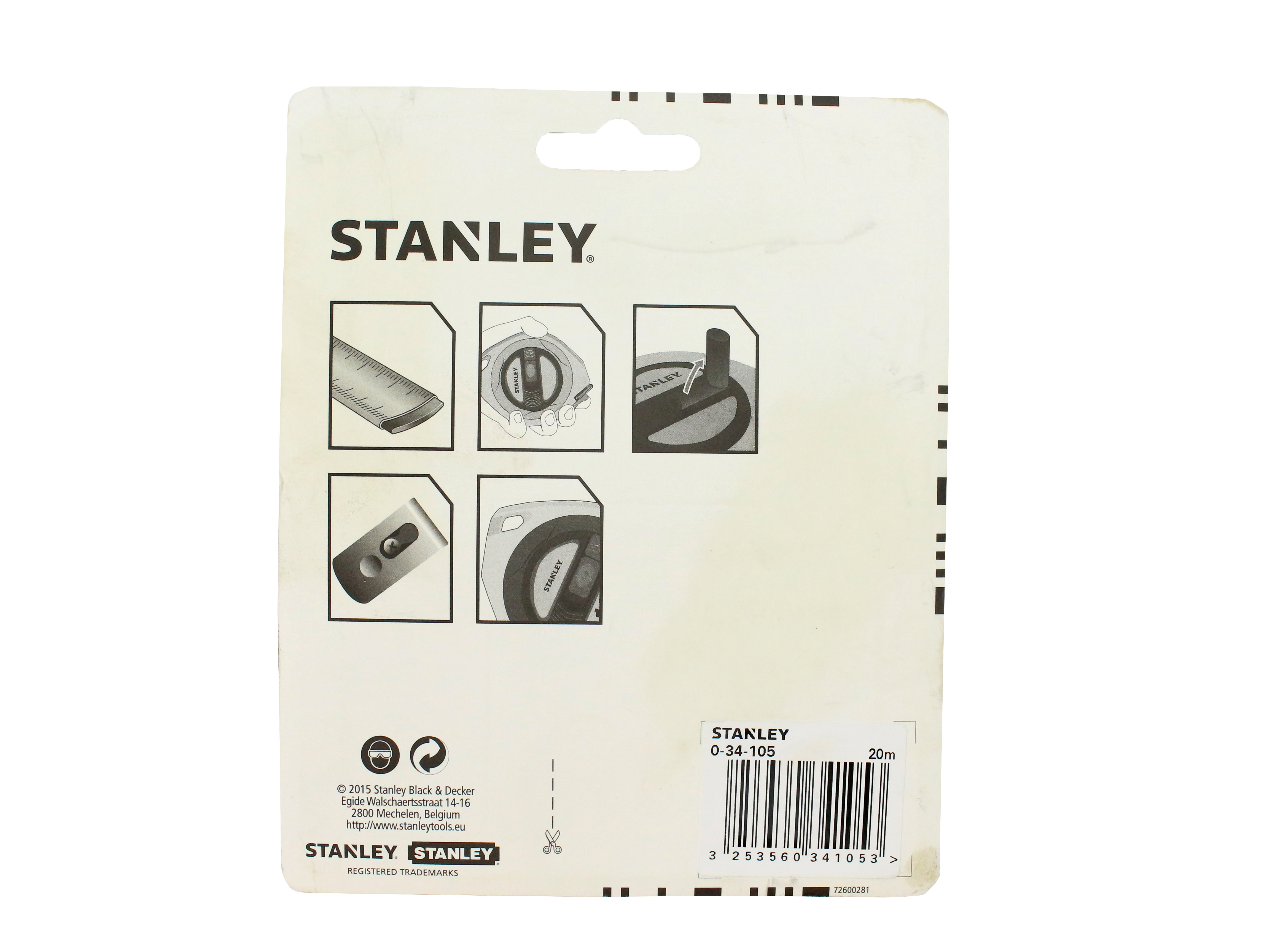 Thước cuộn thép 20M Stanley 0-34-105