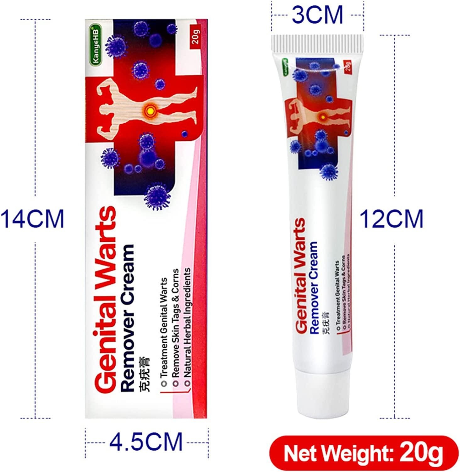 20g Thuốc mỡ chống mụn cóc sinh dục Thảo dược tự nhiên Nhẹ nhàng không gây kích ứng Primer Skin Tag Góc làm giảm sự khó chịu